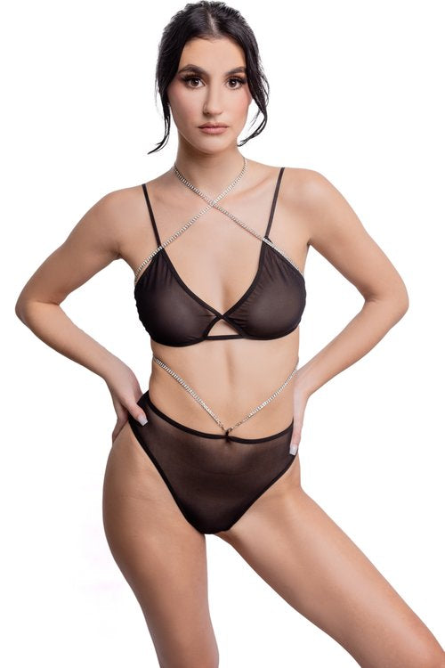 Cheeky Diamond Tie Up Underwear