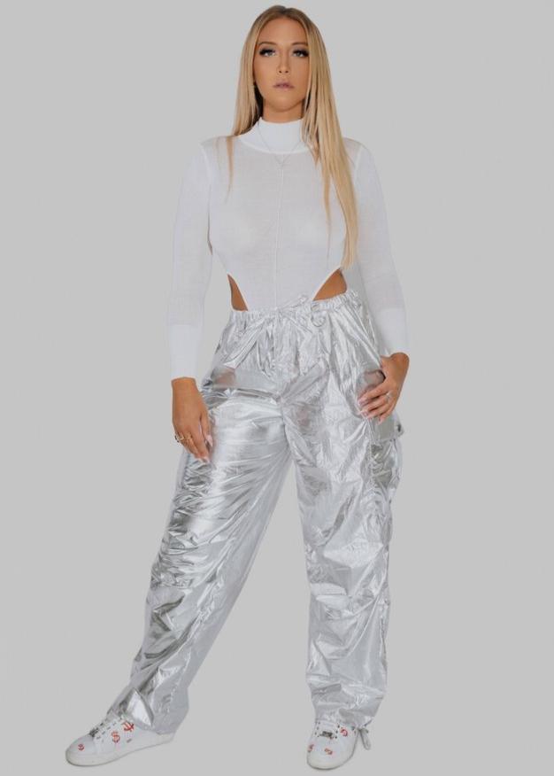 Reflect On That Metallic Jogger